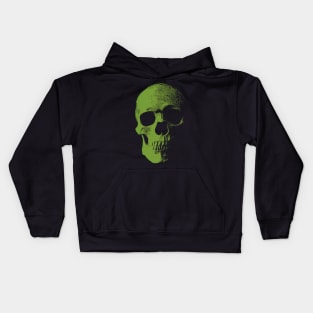 Green Skull Kids Hoodie